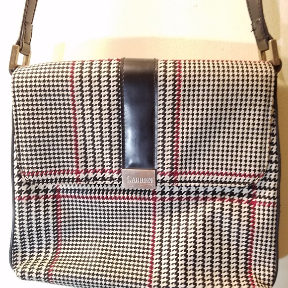 Lauren Ralph Lauren Handbags - Lauren Ralph Lauren Black, White and Red Bag